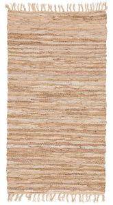   LEATHER RUGS SOLID 130227/02E CAMEL 70X130CM
