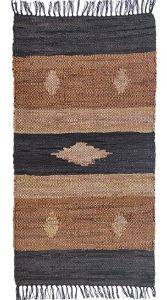   LEATHER RUGS ETHNIC 121130/06E MULTI  70X130CM