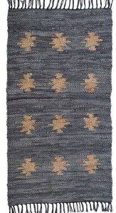 ΠΕΡΣΙΚΑ ΧΑΛΙ ΠΕΡΣΙΚΑ LEATHER RUGS ETHNIC 210414/08 GREY CAMEL 70X130CM