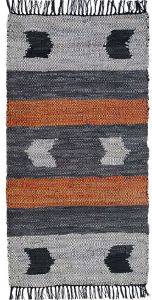   LEATHER RUGS ETHNIC 150103/05  MULTI  70X130CM