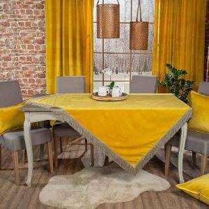 ΤΡΑΠΕΖΟΜΑΝΤΗΛΟ TEORAN VELVET 14 ΚΙΤΡΙΝΟ 140Χ220CM ΤΡΑΠΕΖΟΜΑΝΤΗΛΟ TEORAN VELVET 14 ΚΙΤΡΙΝΟ 140Χ220CM