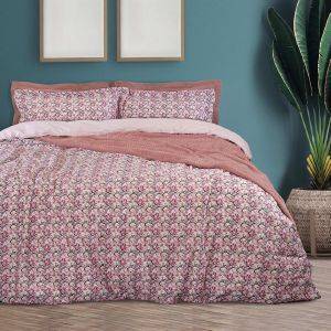 ΣΕΝΤΟΝΙΑ KING SIZE DAS HOME HAPPY 9498 ΡΟΖ 4ΤΜΧ 260X280CM ΣΕΝΤΟΝΙΑ KING SIZE DAS HOME HAPPY 9498 ΡΟΖ 4ΤΜΧ 260X280CM
