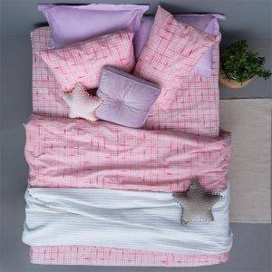 ΣΕΝΤΟΝΙΑ ΥΠΕΡΔΥΠΛΑ PALAMAIKI HOME FASHION LIFE FL6122 ΡΟΖ 240X260CM ΣΕΝΤΟΝΙΑ ΥΠΕΡΔΥΠΛΑ PALAMAIKI HOME FASHION LIFE FL6122 ΡΟΖ 240X260CM
