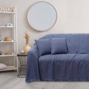 ΡΙΧΤΑΡΙ ΤΡΙΘΕΣΙΟ DAS HOME 0211 MΠΛΕ 180Χ300CM ΡΙΧΤΑΡΙ ΤΡΙΘΕΣΙΟ DAS HOME 0211 MΠΛΕ 180Χ300CM