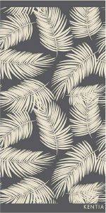 ΠΕΤΣΕΤΑ ΘΑΛΑΣΣΗΣ KENTIA PALM ΒΕΛΟΥΤΕ ΓΚΡΙ 80X160CM ΠΕΤΣΕΤΑ ΘΑΛΑΣΣΗΣ KENTIA PALM ΒΕΛΟΥΤΕ ΓΚΡΙ 80X160CM