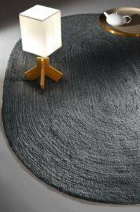  GUY LAROCHE NATIVE ANTHRACITE  OVAL 140X210CM