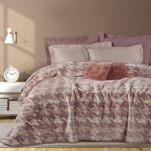 ΚΟΥΒΕΡΤΑ ΥΠΕΡΔΙΠΛΗ DAS HOME VELOUR 0461 ΡΟΖ 220Χ240CM ΚΟΥΒΕΡΤΑ ΥΠΕΡΔΙΠΛΗ DAS HOME VELOUR 0461 ΡΟΖ 220Χ240CM