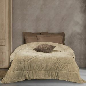 DAS HOME ΚΟΥΒΕΡΤΟΠΑΠΛΩΜΑ ΜΟΝΟ DAS HOME SHERPA 1158 ΜΠΕΖ 160Χ220CM