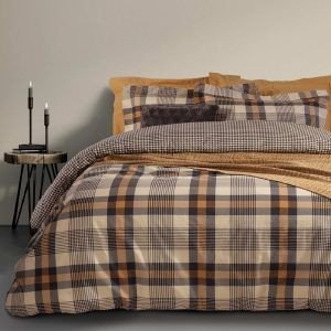 ΣΕΝΤΟΝΙΑ ΥΠΕΡΔΙΠΛΑ DAS HOME HAPPY 9532 ΜΠΕΖ 240Χ260CM