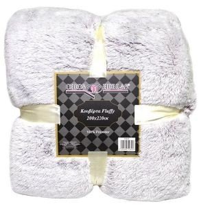 CHIOS HELLAS ΚΟΥΒΕΡΤΑ MONH CHIOS HELLAS FLUFFY 100% POLYESTER ΜΩΒ 150Χ200CM