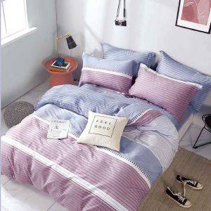 ΣΕΤ ΣΕΝΤΟΝΙΑ ΥΠΕΡΔΙΠΛΑ RYTHMOS SPIRIT LIBRA ΜΩΒ 230X260CM