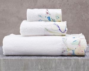 ΣΕΤ ΠΕΤΣΕΤΕΣ RYTHMOS MAGNOLIA ΛΕΥΚΟ LAIM ΣΕ ΚΟΥΤΙ 3ΤΜΧ