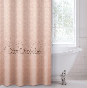 GUY LAROCHE ΚΟΥΡΤΙΝΑ ΜΠΑΝΙΟΥ GUY LAROCHE PANDORA OLD PINK 180X185CM