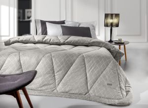 ΠAΠΛΩΜΑ ΜΟΝΟ GUY LAROCHE REBEL SILVER 160X220CM ΠAΠΛΩΜΑ ΜΟΝΟ GUY LAROCHE REBEL SILVER 160X220CM