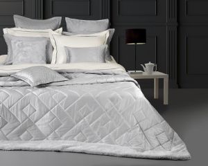 ΠΑΠΛΩΜΑ ΥΠΕΡΔΙΠΛΟ GUY LAROCHE NEW EMERALD SILVER 3TMX 240X250CM ΠΑΠΛΩΜΑ ΥΠΕΡΔΙΠΛΟ GUY LAROCHE NEW EMERALD SILVER 3TMX 240X250CM