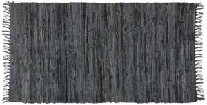 SAN LORENTZO ΧΑΛΑΚΙ ΔΕΡΜΑΤΙΝΟ SAN LORENTZO LEAΤΗΕR FLΑΤ GREY 70Χ140CM