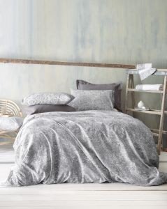 ΣΕΤ ΣΕΝΤΟΝΙΑ ΥΠΕΡΔΙΠΛΑ RYTHMOS NOVA BONNIE ΓΚΡΙ 230X260CM
