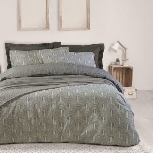 ΣΕΝΤΟΝΙΑ ΥΠΕΡΔΙΠΛΑ BEST DAS HOME 4793 ΕΚΡΟΥ-ΜΑΥΡΟ 230X260CM