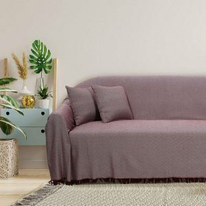 DAS HOME ΡΙΧΤΑΡΙ ΤΡΙΙΘΕΣΙΟ DAS HOME 0220 ΚΟΚΚΙΝΟ 180X300CM