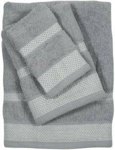 ΣΕΤ ΠΕΤΣΕΤΕΣ DAS HOME 0592 BEST ΓΚΡΙ 3ΤΜΧ (30X50CM-50X90CM-70X140CM)