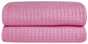 ΚΟΥΒΕΡΤΑ ΜΟΝΗ KENTIA SOHO 2214 ΡOZ WAFFLE ΠΙΚΕ 170X240CM ΚΟΥΒΕΡΤΑ ΜΟΝΗ KENTIA SOHO 2214 ΡOZ WAFFLE ΠΙΚΕ 170X240CM