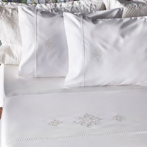 KENTIA ISABELLA ΣΕΤ 4 ΤΜΧ ΣΕΝΤΟΝΙΑ ΝΥΦΙΚΑ ΥΠΕΡΔΙΠΛΑ ΜΕ 2 ΜΑΞΙΛΑΡΟΘΗΚΕΣ ΜΕ ΔΑΝΤΕΛΑ 230X250CM KENTIA ISABELLA ΣΕΤ 4 ΤΜΧ ΣΕΝΤΟΝΙΑ ΝΥΦΙΚΑ ΥΠΕΡΔΙΠΛΑ ΜΕ 2 ΜΑΞΙΛΑΡΟΘΗΚΕΣ ΜΕ ΔΑΝΤΕΛΑ 230X250CM