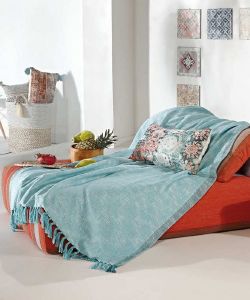 ΡΙΧΤΑΡΙ ΔΙΘΕΣΙΟ KENTIA ELSA 07 ΜΠΛΕ 80Χ250CM