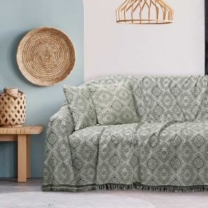 ΡΙΧΤΑΡΙ ΤΡΙΘΕΣΙΟ DAS HOME 0215 ΠΡΑΣΙΝΟ 180X300CM
