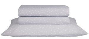 ΣΕΝΤΟΝΙ ΥΠΕΡΔΙΠΛΟ ΚΕΝΤΙΑ LEYLA 15 ΓΚΡΙ 230X260CM