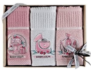 ΣΕΤ ΠΕΤΣΕΤΕΣ ΚΟΥΖΙΝΑΣ KENTIA REGALO 233 GREY- PINK 40Χ70CM ΣΕΤ ΠΕΤΣΕΤΕΣ ΚΟΥΖΙΝΑΣ KENTIA REGALO 233 GREY- PINK 40Χ70CM