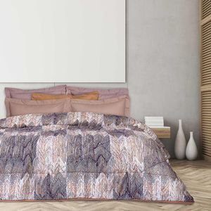 DAS HOME ΠΑΠΛΩΜΑ ΥΠΕΡΔΙΠΛΟ DAS HOME MICROFIBRE HAPPY 9607 ΜΠΛΕ ΣΟΜΟΝ 220Χ240CM