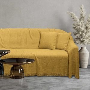 ΡΙΧΤΑΡΙ ΔΙΘΕΣΙΟ DAS HOME 0235 ΧΡΥΣΟ 180X250CM