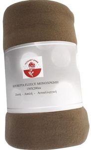 ΚΟΥΒΕΡΤΑ FLEECE CHIOS HELLAS ΚΑΦΕ 150Χ200CM ΚΟΥΒΕΡΤΑ FLEECE CHIOS HELLAS ΚΑΦΕ 150Χ200CM