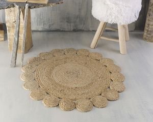 ΧΑΛΙ RYTHMOS RATTAN FLOWER ΜΠΕΖ (70CM) ΧΑΛΙ RYTHMOS RATTAN FLOWER ΜΠΕΖ (70CM)