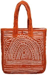   KENTIA MADEIRA   TERRACOTTA- OFF WHITE (43X43X11CM)