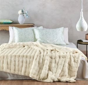 ΚΟΥΒΕΡΤΑ ΥΠΕΡΔΙΠΛΗ KENTIA CABARET 00 WHITE (230Χ220CM)
