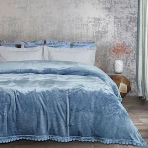 ΚΟΥΒΕΡΤΑ ΜΟΝΗ FLEECE DAS HOME 1186 ΓΑΛΑΖΙΟ 160Χ220CM ΚΟΥΒΕΡΤΑ ΜΟΝΗ FLEECE DAS HOME 1186 ΓΑΛΑΖΙΟ 160Χ220CM