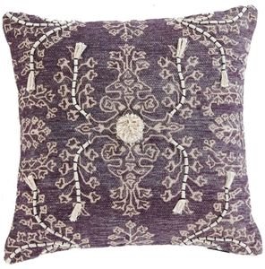   KENTIA CASA 233 ECRU-PURPLE 45X45 CM