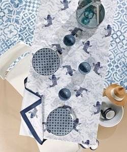 �������������� KENTIA KOI BLUE-ECRU 140X180CM