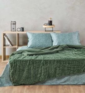 ΚΟΥΒΕΡΤΑ ΜΟΝΗ ΚΕΝΤΙΑ LILIBETH 02 OLIVE GREEN (160X220 CM) ΚΟΥΒΕΡΤΑ ΜΟΝΗ ΚΕΝΤΙΑ LILIBETH 02 OLIVE GREEN (160X220 CM)