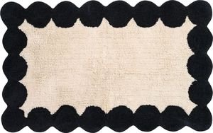 ΤΑΠΕΤΟ ΜΠΑΝΙΟΥ DAS HOME 0766 BLACK/IVORY 50X80CM ΤΑΠΕΤΟ ΜΠΑΝΙΟΥ DAS HOME 0766 BLACK/IVORY 50X80CM