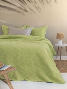 ΚΟΥΒΕΡΛΙ ΥΠΕΡΔΙΠΛΟ PALAMAIKI HOME KAREN GREEN (220X240CM) ΚΟΥΒΕΡΛΙ ΥΠΕΡΔΙΠΛΟ PALAMAIKI HOME KAREN GREEN (220X240CM)