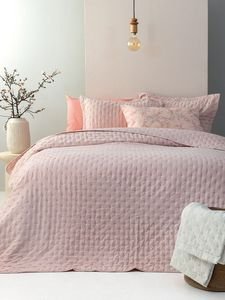 ΚΟΥΒΕΡΛΙ ΥΠΕΡΔΙΠΛΟ PALAMAIKI HOME NICO PINK (220X240CM) ΚΟΥΒΕΡΛΙ ΥΠΕΡΔΙΠΛΟ PALAMAIKI HOME NICO PINK (220X240CM)