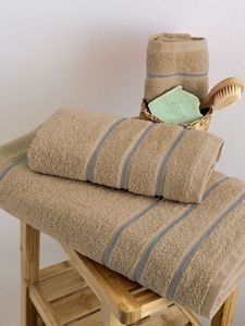 ΣΕΤ ΠΕΤΣΕΤΕΣ ΜΠΑΝΙΟΥ PALAMAIKI HOME JODI BEIGE 3ΤΜΧ ΣΕΤ ΠΕΤΣΕΤΕΣ ΜΠΑΝΙΟΥ PALAMAIKI HOME JODI BEIGE 3ΤΜΧ