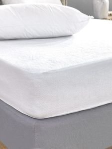 ΚΑΛΥΜΜΑ MONΟ PALAMAIKI WHITE COMFORT TERRY WATERPROOF (90X200+35CM) ΚΑΛΥΜΜΑ MONΟ PALAMAIKI WHITE COMFORT TERRY WATERPROOF (90X200+35CM)