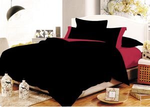      COTTON LINE BLACK/RED  3 (160240CM)