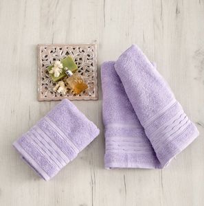 ΣΕΤ ΠΕΤΣΕΤΕΣ SB HOME EVELYN LILAC ΣΕΤ 3ΤΜΧ ΣΕΤ ΠΕΤΣΕΤΕΣ SB HOME EVELYN LILAC ΣΕΤ 3ΤΜΧ