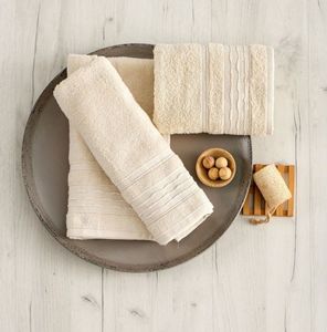 ΣΕΤ ΠΕΤΣΕΤΕΣ SB HOME EVELYN CREAM ΣΕΤ 3ΤΜΧ ΣΕΤ ΠΕΤΣΕΤΕΣ SB HOME EVELYN CREAM ΣΕΤ 3ΤΜΧ