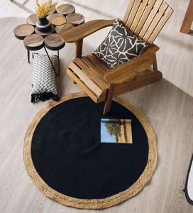 ΧΑΛΑΚΙ KENTIA YUTE 252 BLACK/BEIGE ΔΙΑΜ.150CM ΧΑΛΑΚΙ KENTIA YUTE 252 BLACK/BEIGE ΔΙΑΜ.150CM