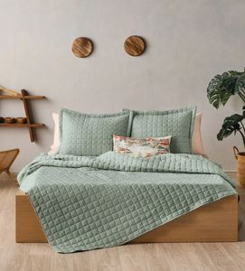 ΚΟΥΒΕΡΤΟΡΙΟ ΥΠΕΡΔΙΠΛΟ KENTIA VEGAS 1025 MINT GREEN (220X240CM)